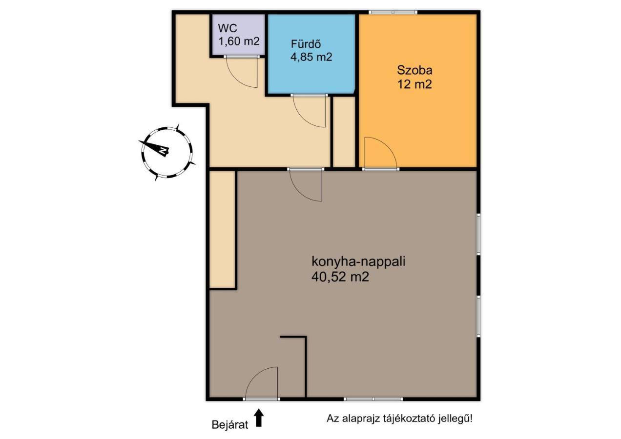 Deli Terasz B Apartman Free Parking, Self-Check-In Anytime Győr Kültér fotó